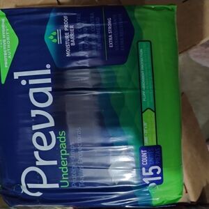 Prevail Underpads 15 Count Extra Strong